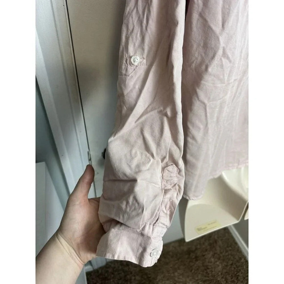 New Harper Heritage Button Up Women’s Top Size Large In Pink #0835 - Picture 5 of 9